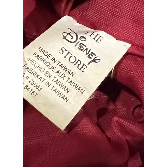 Vintage 90s Y2K Disneys Winnie The Pooh Red Plaid Mini Backpack Purse Bag - Picture 11 of 12